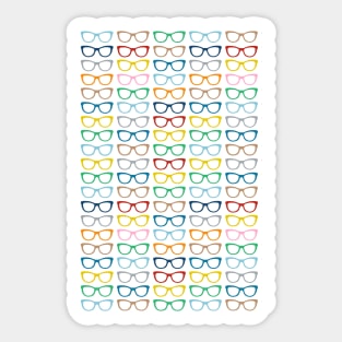 Rainbow Specs Sticker